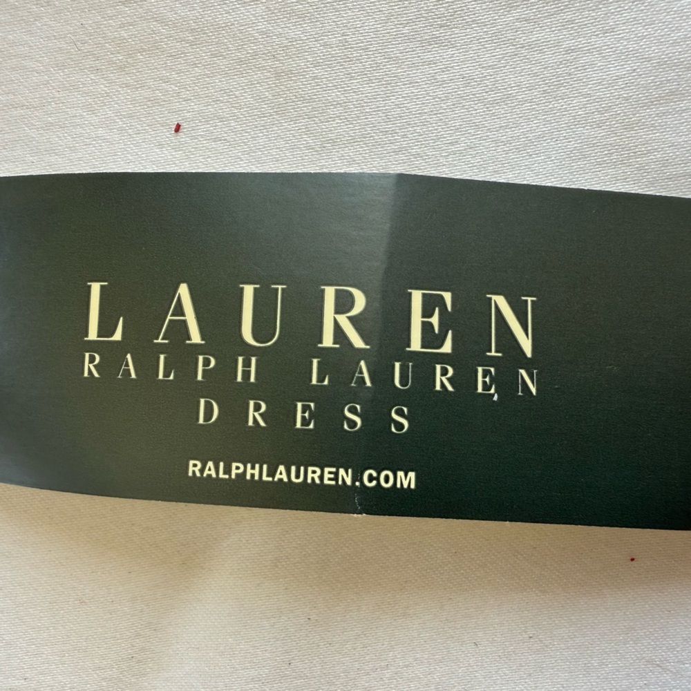 RALPH LAUREN ladies color NWT size 10 dress black and white color block - Picture 14 of 16